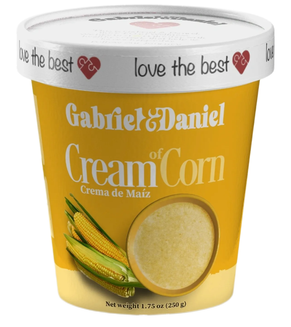 Gabriel and Daniel cream of corn